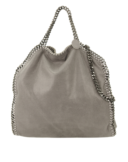 Falabella Fold-Over Tote, &pound;450, Handbags, Grey, Faux Leather, Front view